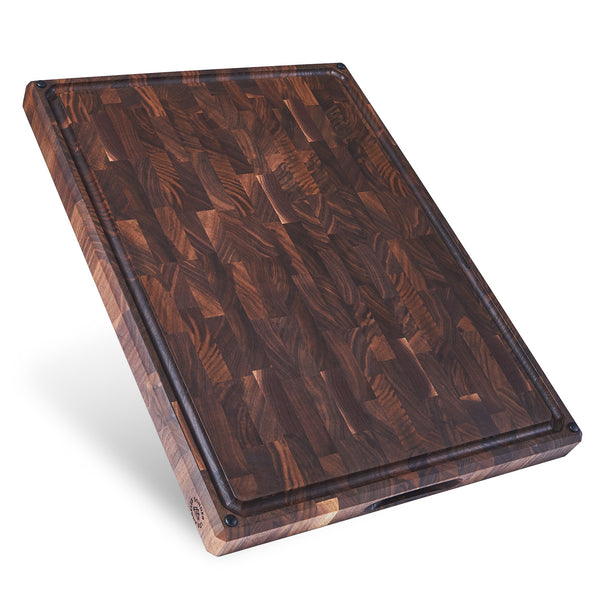  Sonder Los Angeles, XXL Thick Edge Grain Teak Wood Cutting Board  for Kitchen with Juice Groove, 23x17x1.5 Charcuterie Wooden Board in Large  (Gift Box Included): Home & Kitchen